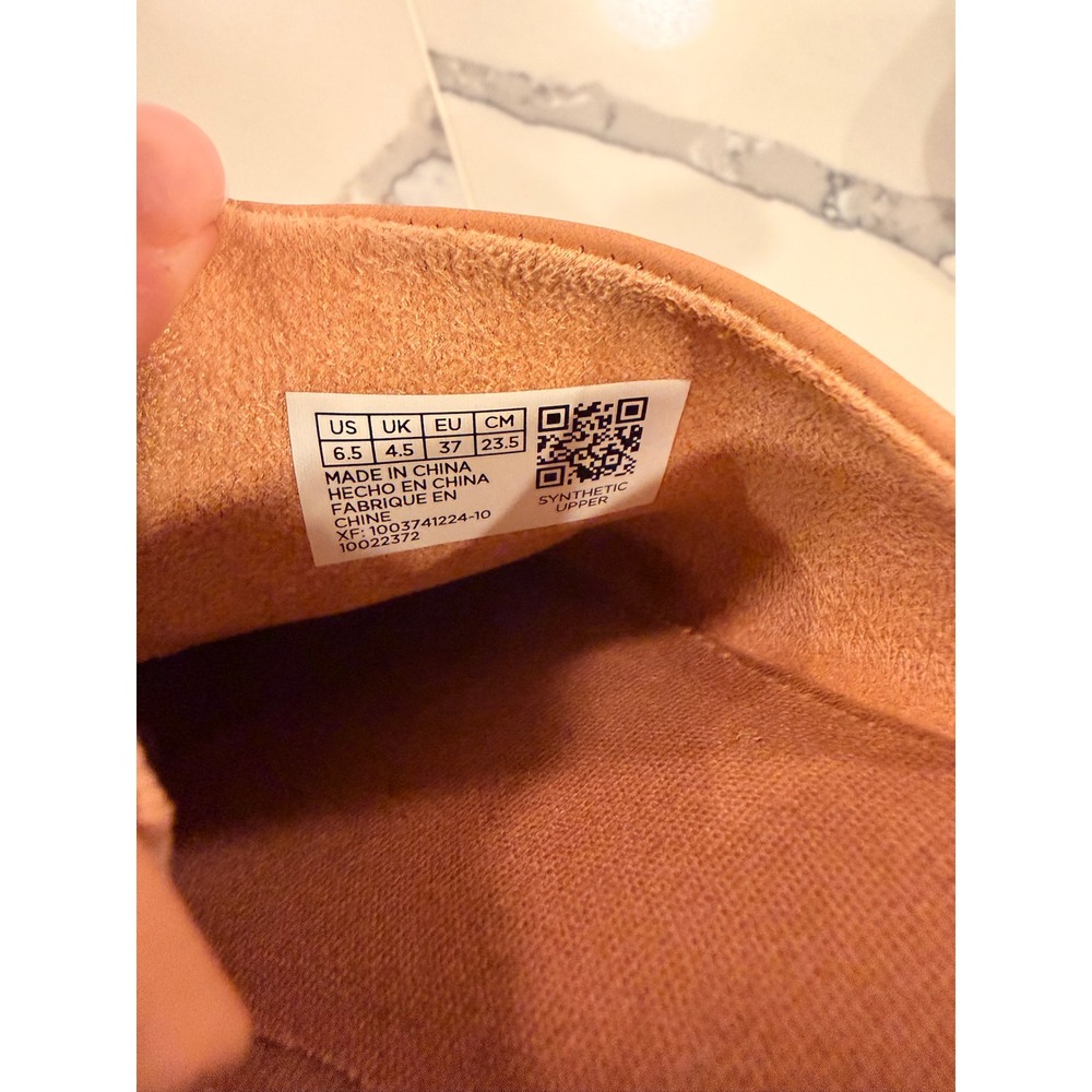 TOMS Slide Mule Flats Tan Pointed‎ Toe Slip On Women's 6.5 EU 37 New - Picture 4 of 4